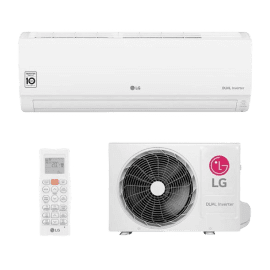 Ar-Condicionado LG Dual Inverter Compact 9000 BTUs Frio S4-Q09WA5AA