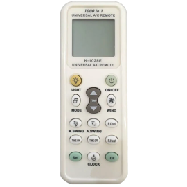 Controle Remoto K 1028E para Ar Condicionado Universal Controle Remoto K-1028E para Ar Condicionado Universal