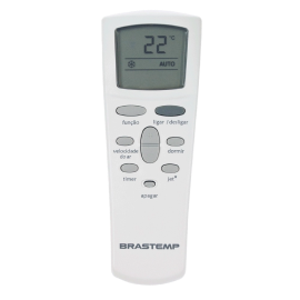 Controle universal para ar condicionado Brastemp Controle universal para ar-condicionado Brastemp