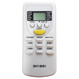 Controle universal para ar condicionado Komeco Controle universal para ar-condicionado Komeco