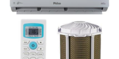 Ar-Condicionado Split 9000 BTUs High Wall Eco Inverter Philco Quente E Frio ​